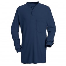FR LONG SLEEVE HENLEY IN EXCEL FR 100% COTTON